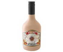 Crema de whisky con un toque de melocotón CAPTAIN JACK botella de 70 cl.