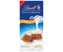 Chocolate con leche y arroz inflado LINDT 125 g.