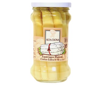 Espárragos blancos frasco de 125 gramos Espárragos blancos frasco de 125 gramos
