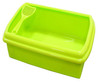Bandeja de plástico para gatos 1 unidad Bandeja de plástico para gatos 1 unidad