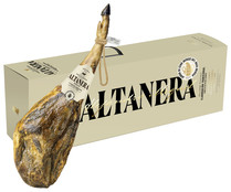 Lote de paleta de cebo ibérica (50% raza ibérica) y embutidos ibéricos ALTANERA.