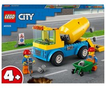Camión Hormigonera con 85 piezas, LEGO CITY 60325.