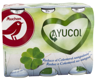 Yogur líquido natural, que ayuda a controlar el colesterol PRODUCTO ALCAMPO 6 x 100 g. Yogur líquido natural, que ayuda a controlar el colesterol PRODUCTO ALCAMPO 6 x 100 g.