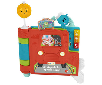 Libro de historias Sienta y Levanta con luces y sonidos, FISHER PRICE.