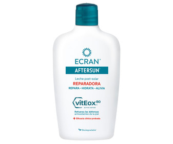 After sun con acción hidratante y reparadora ECRAN 400 ml. After sun con acción hidratante y reparadora ECRAN 400 ml.