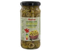 Aceitunas verdes en rodajas PRODUCTO ALCAMPO 105 g.