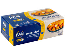 Palitos precocidos y congelados de maíz dulce rellenos de queso PAN Snack on 480 g.