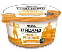Pudding de crema de cacahuete con alto contenido en proteínas (15 g) LINDAHLS de Nestlé 150 g.