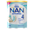 Leche (4) infantil de continuación en polvo, con hierro y 13 vitaminas, a partir de 24 meses NAN Optipro 800 g.