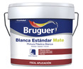 Pintura plástica interior, blanco mate BRUGUER, 10L.