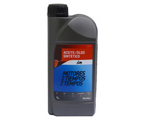 Aceite para motos de 2 tiempos, 1 litro, PRODUCTO ALCAMPO.