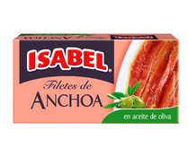 Filetes de anchoa en aceite de oliva ISABEL 50 g.