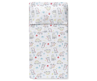 Tríptico para cuna estampado, INTERBABY Dino. Tríptico para cuna estampado, INTERBABY Dino.