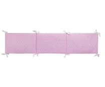 Protector chichonera cuna, color rosa, PISPAS.