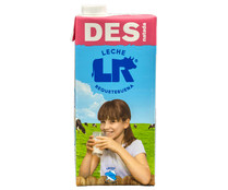 Leche de vaca desnatada L.R. 1l.