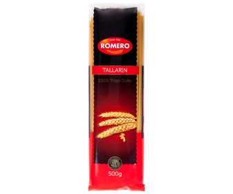 Pasta tallarín ROMERO paquete de 500 gr. Pasta tallarín ROMERO paquete de 500 gr.