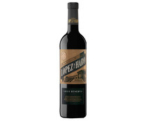 Vino tinto gran reserva con denominación de origen calificada Rioja LOPEZ DE HARO botella de 75 cl.