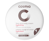 Crema hidratante para cara y cuerpo, para todo tipo de pieles COSMIA 200 ml.