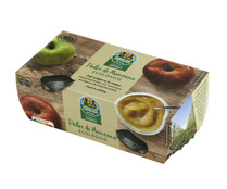 Compota de manzana ecológica ALCAMPO PRODUCCCIÓN CONTROLADA ECOLÓGICO Pack de 4 uds. x 100 g.