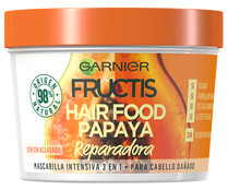 Mascarilla capilar reparadora con papaya, para cabello dañado FRUCTIS Hair food de Garnier 390 ml.