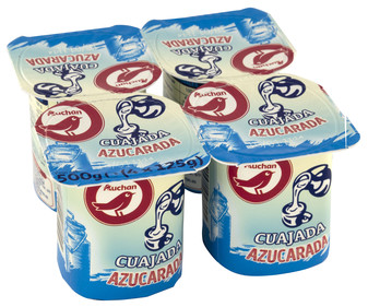 Cuajada natural azucarada RODUCTO ALCAMPO 4 x 125 g. Cuajada natural azucarada RODUCTO ALCAMPO 4 x 125 g.