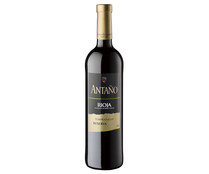 Vino tinto reserva con denominación de origen calificada Rioja ANTAÑO botella de 75 cl.