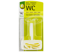 Pastilla WC bloc limón PRODUCTO ECONÓMICO ALCAMPO 38 gr. Pastilla WC bloc limón PRODUCTO ECONÓMICO ALCAMPO 38 gr.