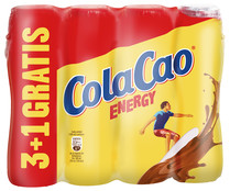 Batido de leche enriquecida con cacao COLACAO Energy 4 x 199 ml. Batido de leche enriquecida con cacao COLACAO Energy 4 x 199 ml.