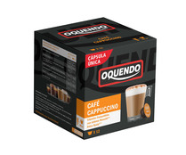 Café cappuccino en cápsulas OQUENDO 12 uds.