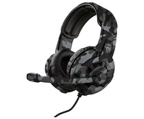 Auriculares gaming tipo diadema GXT 411K Radius, TRUST con cable y micrófono.