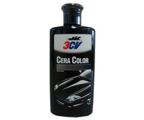 Bote de 250 mililitros de cera de color negro 3CV.