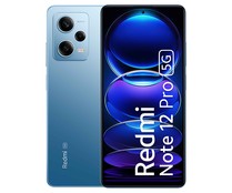 Smartphone 16,94cm (6,67") XIAOMI Redmi Note 12 Pro 5G MZB0D2TEU azul, Octa-Core, 8GB Ram, 128GB, microSD, 50+8+2 Mpx, Dual-Sim, MIUI 13 (Android 12)