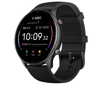 Smartwatch AMAZFIT GTR 2e Obsidian Black, 46mm, pantalla 3,53cm (1,39") Amoled, Bluetooth, nivel de estrés, frecuencia cardiáca. Smartwatch AMAZFIT GTR 2e Obsidian Black, 46mm, pantalla 3,53cm (1,39") Amoled, Bluetooth, nivel de estrés, frecuencia cardiáca.