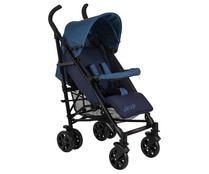 Sillita de paseo para bebé, color azul y negro, BABY NURSE HOP. Sillita de paseo para bebé, color azul y negro, BABY NURSE HOP.