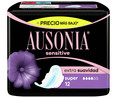 Compresas super con alas AUSONIA Sensitive 12 uds.