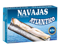 Navajas al natural ATLÁNTICO 63 g.