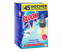 IRecambio insecticida eléctrico líquido, moscas y mosquitos BLOOM 45 días 