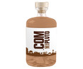 Licor de café con alcohol, elaborado y embotellado en la Comunidad de Madrid COMPLVTO botella de 70 cl.