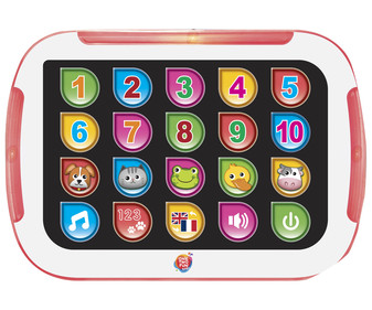 Mi primera tablet bilingüe con actividades ONE TWO FUN ALCAMPO. Mi primera tablet bilingüe con actividades ONE TWO FUN ALCAMPO.