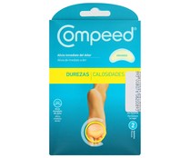 Apósitos grandes para durezas en los pies, con efecto alivio inmediato del dolor COMPEED 2 uds.