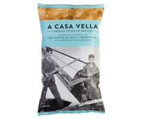 Patatas fritas en aceite de oliva virgen extra A CASA VELLA 300 g.