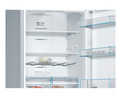 Frigorífico combi BOSCH KGN36VIEA NO FROST, clasificación energética: E, H: 186cm, A: 60cm, F: 66cm, capacidad total: 324L.