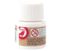 Pintura acrílica de 45 ml de color blanco, PRODUCTO ALCAMPO. Pintura acrílica de 45 ml de color blanco, PRODUCTO ALCAMPO.
