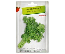 Sobre de semillas para plantar perejil de la variedad hoja lisa 2 PRODUCTO ALCAMPO.