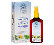 Loción aclarante infantil, del cabello rubio, con mechas, con reflejos y con raíces oscuras CAMOMILA INTEA 100 ml.