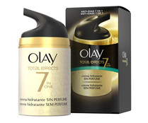 Crema de día sin perfume y con acción hidratante OLAY Total effect 50 ml.