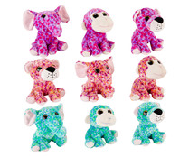 Surtido de animales de la selva de peluche, ONE TWO FUN ALCAMPO. Surtido de animales de la selva de peluche, ONE TWO FUN ALCAMPO.