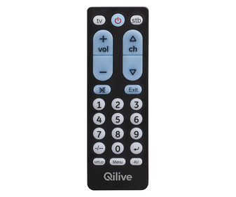 Mando a distancia QILIVE Q1380 universal, 2 en 1. Mando a distancia QILIVE Q1380 universal, 2 en 1.