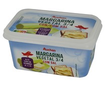 Tarrina de margarina vegetal 3/4 con sal PRODUCTO ALCAMPO 500 g.