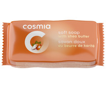 Pastilla de jabón de tocador con manteca de karité COSMIA 90 g.